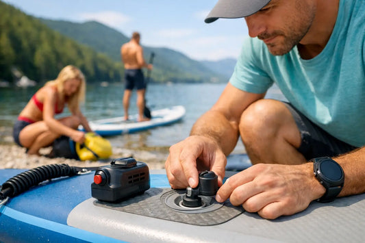 Ventilaufsatz gegen Zischgeräusch beim SUP