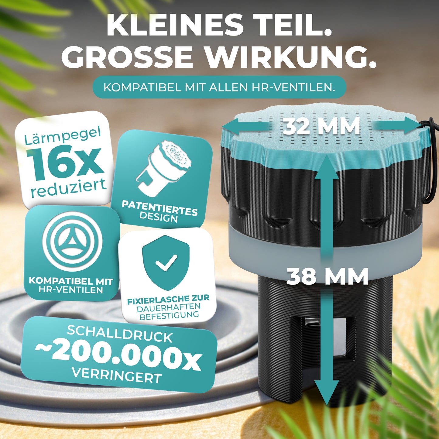 Silent SUP Deflator- 16x leiseres Luftablassen