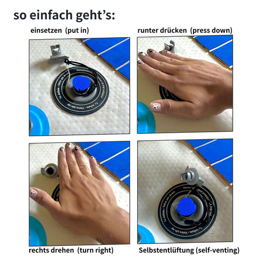 Silent SUP Deflator- 16x leiseres Luftablassen