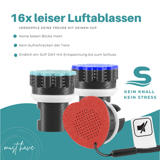 Silent SUP Deflator- 16x leiseres Luftablassen